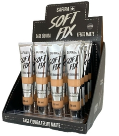 BASE LÍQUIDA EFEITO MATTE COR 03 C/16 - SAFIRA