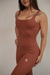Imagem do Macacão Fitness Marrom Curves
