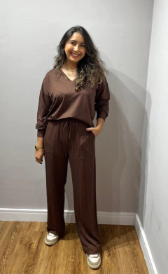 Conjunto moletinho manga longa - comprar online
