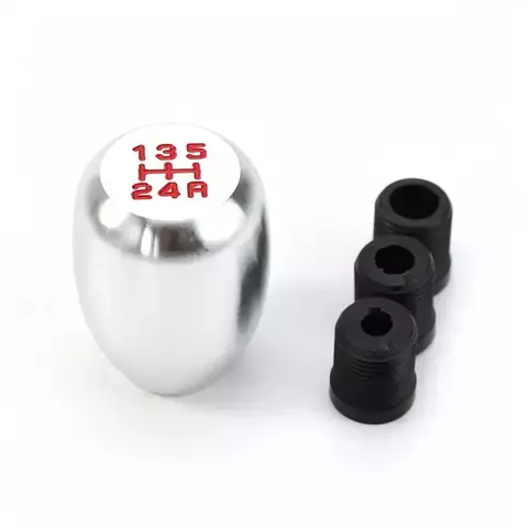 Manopla de Cambio Racing 5MT Prata - comprar online