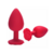 Plug Anal Silicone formato de rosa - comprar online