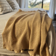 Pie de cama waffle king - comprar online