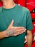 T-SHIRT SLIM SIGNATURE VERDE MILITAR - king club