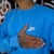 NIKE MOLETOM CLUB CRW AZUL - comprar online