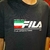 CAMISETA FILA COMFORT TOUR MOTOR SPORT PRETA - loja online