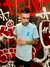 T-SHIRT REGULAR AZUL na internet