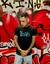 T-SHIRT SLIM CURVA PRETA