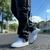 CALMO CALÇA CARGO CINZA - comprar online