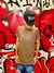 T-SHIRT SLIM CURVA BRUSH MARROM CLARO - king club