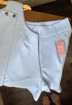 Conjunto Anastasia | Cropped + short na internet