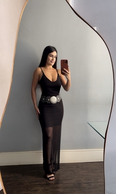 Cinto boho chic | preto - AS.ANASHOP