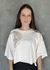Cropped T-shirt over