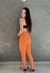 Calça fit canelada na internet