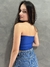 Cropped tub trançado - comprar online