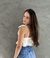 Cropped babado - loja online
