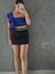Short saia crepe