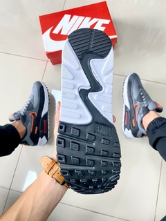 NIKE AIR MAX 90 GRAFITE/LARANJA - Tenis Bessa