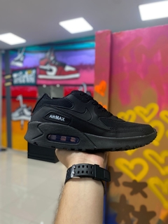 NIKE AIR MAX 90 TODO PRETO na internet