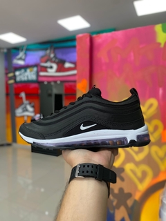 NIKE AIR MAX 97 PRETO/BRANCO
