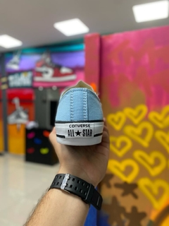 ALL STAR AZUL BEBE LONA - Tenis Bessa