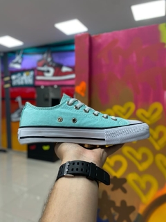 ALL STAR VERDE AGUA LONA na internet