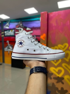 ALL STAR CANO ALTO BRANCO na internet