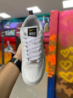NIKE AIR FORCE BRANCO/PRETO - comprar online
