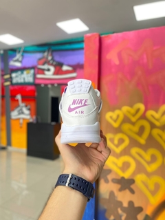 NIKE AIR JORDAN 4 BRANCO/ROXO - Tenis Bessa