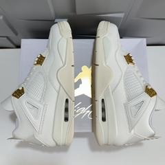 Air Jordan 4 Metallic Gold