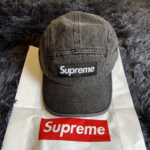 Boné Supreme Denim Camp Cap