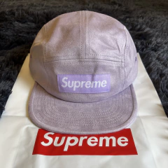 Boné Supreme Suede Camp Lilás