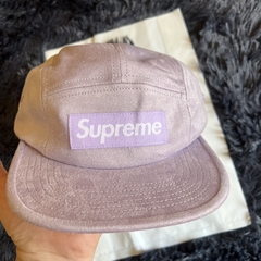 Boné Supreme Suede Camp Lilás - comprar online