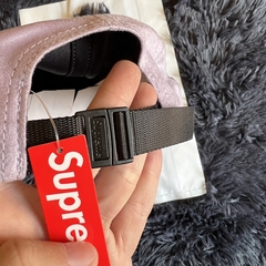 Boné Supreme Suede Camp Lilás - loja online