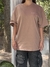 Remera basic Brown Unisex