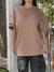 Remera basic Brown Unisex en internet