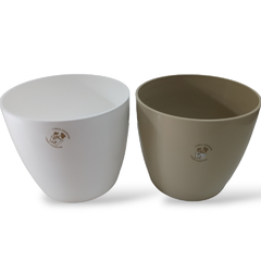 T.A. Línea Premium Redonda n°22 Blanco y Beige