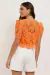 BLUSA CROPPED RENDA - Deluxe Place
