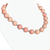 CP042-SD Collar coral esponja 16mm y plata 925 - comprar online