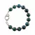 PP053-SD Pulsera azurita 10mm y plata 925