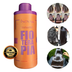 Fioterapia Progressiva Inovak Sem Formol 1000ml Alisamento Profissional