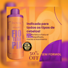 Fioterapia Progressiva Inovak Sem Formol 1000ml Alisamento Profissional - comprar online