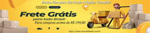Imagem do banner rotativo Rose Utilidades | Loja Online