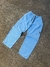 calça cargo high azul claro