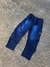 calça cargo high azul escuro