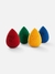 SET X 4 ESPONJAS DE MAQUILLAJE HARRY POTTER - casas de Hogwarts en internet