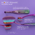 Set de brochas de maquillaje - 4 piezas - MŌDA® Prismatic Face Perfecting Kit en internet