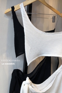 Vestido tejido pareo - eterna e-shop