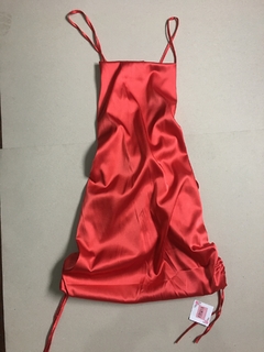 vestido saten