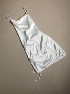 vestido saten - comprar online