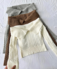 Suéter bote trenzado - buy online